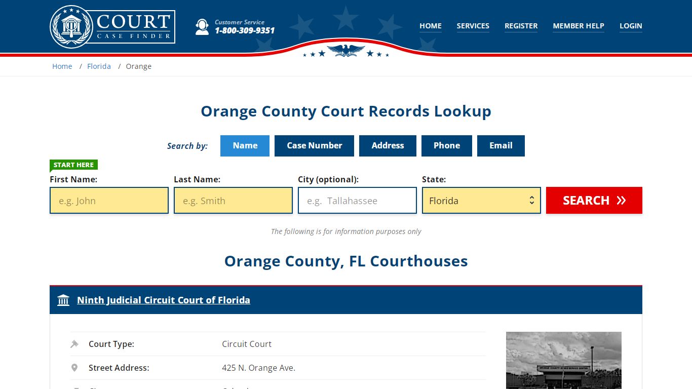 Orange County Court Records | FL Case Lookup